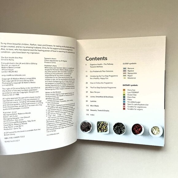 THE GUT HEALTH DIET PLAN : RECIPES TO RESTORE DIGESTIVE HEALTH BOOST WELLBEING - Picture 6 of 8